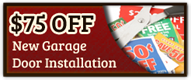 Garage Door Repair Wheeling $75 off New installation